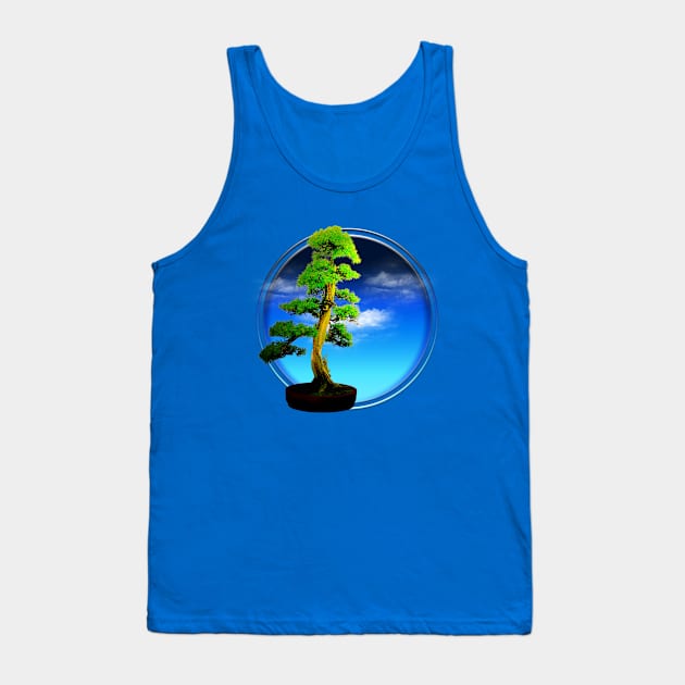 Bonsai tree (day) Tank Top by Sinmara